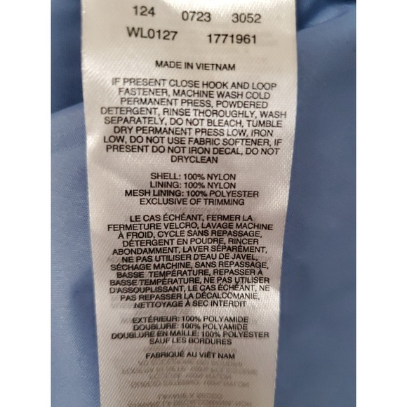 Columbia Women's Waterproof Hooded Jacket Blue Medium Lightweight Switchback III - Picture 7 of 11